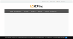 Desktop Screenshot of jp-elec.fr